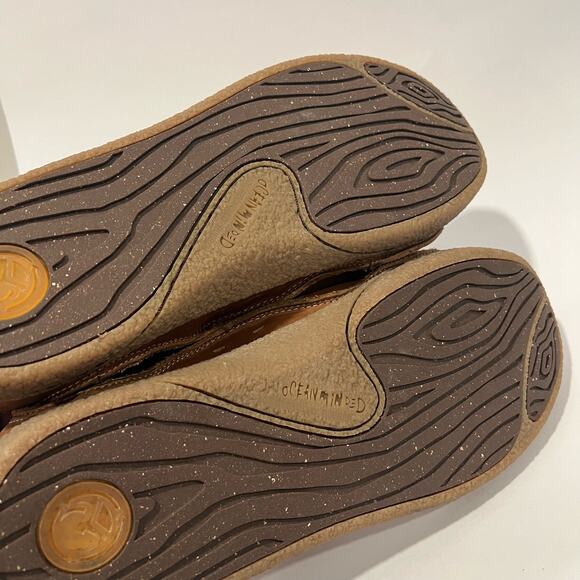 NWT Ocean Minded Men’s Leather Lace Up Casual Shoes Size Lightweight Size 12 - Picture 9 of 10